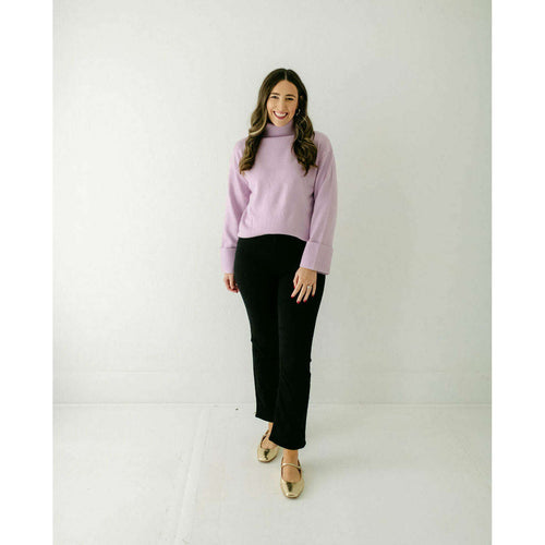 8.28 Boutique:English Factory,English Factory Lavender Turtle Neck Sweater,Sweaters