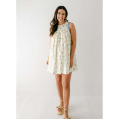 8.28 Boutique:Aureum,Aureum Floral Sweetheart Mini Dress,Dress