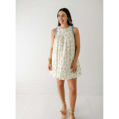 8.28 Boutique:Aureum,Aureum Floral Sweetheart Mini Dress,Dress