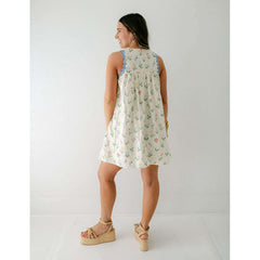 8.28 Boutique:Aureum,Aureum Floral Sweetheart Mini Dress,Dress