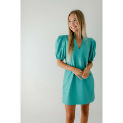 8.28 Boutique:Emily McCarthy,Emily McCarthy Hampton Mini Dress in Seaglass,Dress