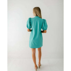 8.28 Boutique:Emily McCarthy,Emily McCarthy Hampton Mini Dress in Seaglass,Dress