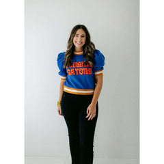 8.28 Boutique:Queen of Sparkles,Queen of Sparkles Florida Gators Top,Top