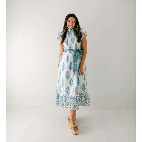 Marie by Victoria Dunn Beau Maxi Dress in Esmerelda