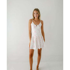 8.28 Boutique:TCEC,The Makayla Pink Bow Exercise Dress,Dress