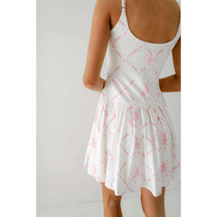 8.28 Boutique:TCEC,The Makayla Pink Bow Exercise Dress,Dress