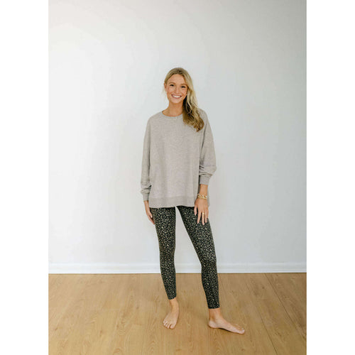 8.28 Boutique:Z-Supply,Z-Supply Modern Weekender in Heather Taupe,Shirts & Tops