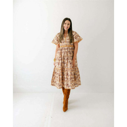 8.28 Boutique:Marigold by Victoria Dunn,Marigold by Victoria Dunn Brynley Dress in Chestnut,Dress