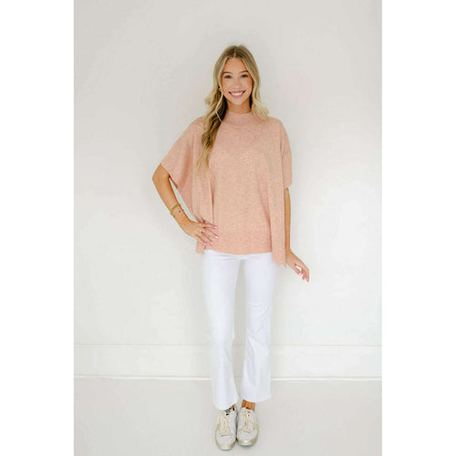 8.28 Boutique:Kerisma Knits,Kerisma Knits Caroline Sweater in Pearl Pink,Sweaters