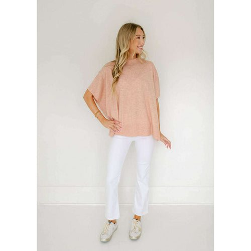 8.28 Boutique:Kerisma Knits,Kerisma Knits Caroline Sweater in Pearl Pink,Sweaters