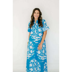 8.28 Boutique:Livro,Livro Gibbons Dress in Tufts Blue Bouquet,Dress