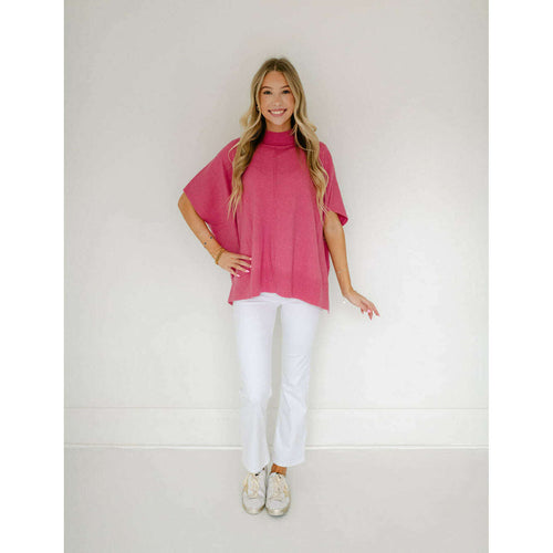 8.28 Boutique:Kerisma Knits,Kerisma Knits Caroline Sweater in Mystic Rose,Sweaters