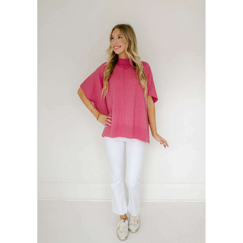 8.28 Boutique:Kerisma Knits,Kerisma Knits Caroline Sweater in Mystic Rose,Sweaters