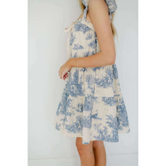 8.28 Boutique:Aureum,Aureum Toile Ruffle Bow Mini Dress,Dress