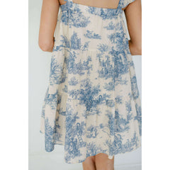 8.28 Boutique:Aureum,Aureum Toile Ruffle Bow Mini Dress,Dress