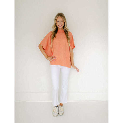 8.28 Boutique:Kerisma Knits,Kerisma Knits Caroline Sweater in Calm Coral,Sweaters