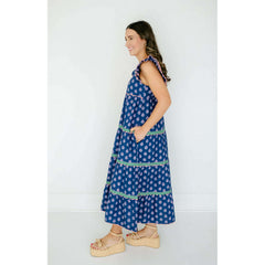 8.28 Boutique:Print Fresh,Print Fresh Dunmore Dress in Glass Flower,Dress