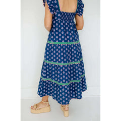 8.28 Boutique:Print Fresh,Print Fresh Dunmore Dress in Glass Flower,Dress