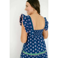 8.28 Boutique:Print Fresh,Print Fresh Dunmore Dress in Glass Flower,Dress