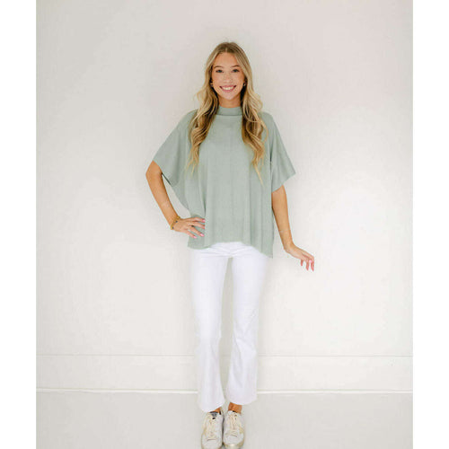 8.28 Boutique:Kerisma Knits,Kerisma Knits Caroline Sweater in Sacred Sage,Sweaters