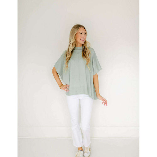 8.28 Boutique:Kerisma Knits,Kerisma Knits Caroline Sweater in Sacred Sage,Sweaters