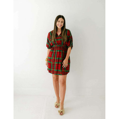 Brooke Wright Alligator Puff Tunic