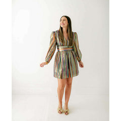 8.28 Boutique:Emily McCarthy,Emily McCarthy Penny Dress in Tinsel,Dress