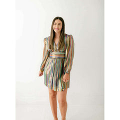 8.28 Boutique:Emily McCarthy,Emily McCarthy Penny Dress in Tinsel,Dress