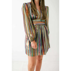 8.28 Boutique:Emily McCarthy,Emily McCarthy Penny Dress in Tinsel,Dress