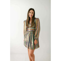 8.28 Boutique:Emily McCarthy,Emily McCarthy Penny Dress in Tinsel,Dress