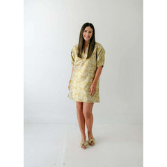 8.28 Boutique:Emily McCarthy,Emily McCarthy Poppy Dress in Jaguar Jacquard,Dress