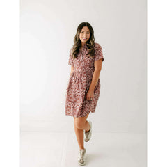 8.28 Boutique:WKND WYFR,WKND WYFR Kassidy Dress in Burgundy,Dress