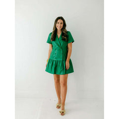 8.28 Boutique:S'edge,S'edge Diana Dress in Dynasty Green,dress