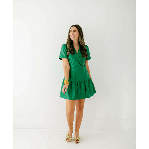 8.28 Boutique:S'edge,S'edge Diana Dress in Dynasty Green,dress