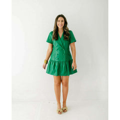 8.28 Boutique:S'edge,S'edge Diana Dress in Dynasty Green,dress