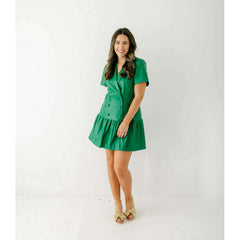 8.28 Boutique:S'edge,S'edge Diana Dress in Dynasty Green,dress