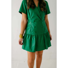 8.28 Boutique:S'edge,S'edge Diana Dress in Dynasty Green,dress