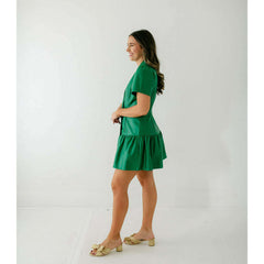 8.28 Boutique:S'edge,S'edge Diana Dress in Dynasty Green,dress