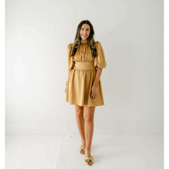 8.28 Boutique:S'edge,S'edge Zita Dress in Antique,Dress