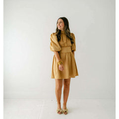 8.28 Boutique:S'edge,S'edge Zita Dress in Antique,Dress