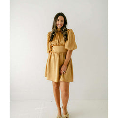 8.28 Boutique:S'edge,S'edge Zita Dress in Antique,Dress