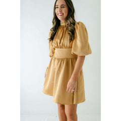 8.28 Boutique:S'edge,S'edge Zita Dress in Antique,Dress