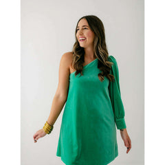 8.28 Boutique:S'edge,S'edge Flora Dress in Dynasty Green,Dress