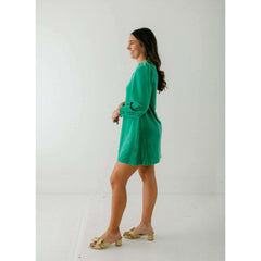 8.28 Boutique:S'edge,S'edge Flora Dress in Dynasty Green,Dress