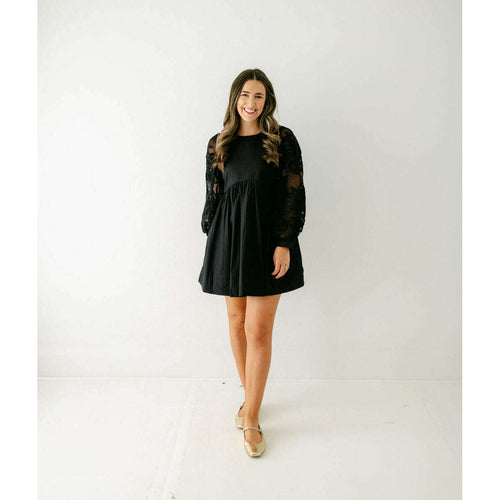 8.28 Boutique:Cleobella,Cleobella Nikita Mini Dress in Black,Dress