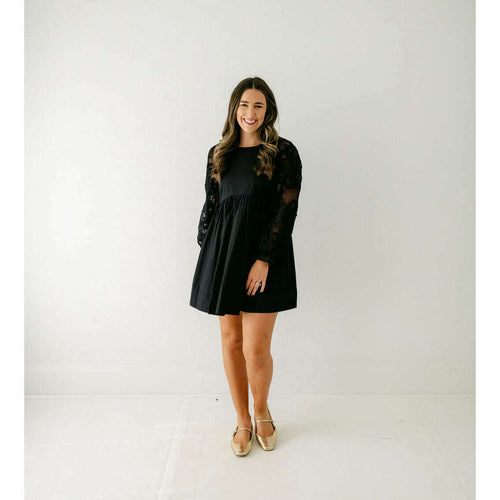 8.28 Boutique:Cleobella,Cleobella Nikita Mini Dress in Black,Dress