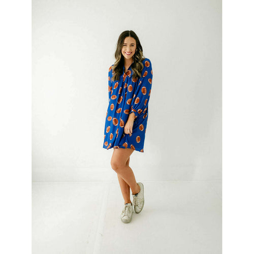 8.28 Boutique:8.28 Boutique,The Alice Royal Blue Football Dress,Dress