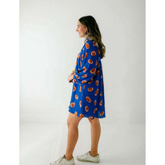 8.28 Boutique:8.28 Boutique,The Alice Royal Blue Football Dress,Dress