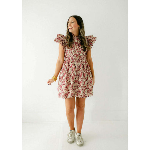 8.28 Boutique:Marie by Victoria Dunn,Marie by Victoria Dunn Beau Mini Dress in Menagerie,Dress