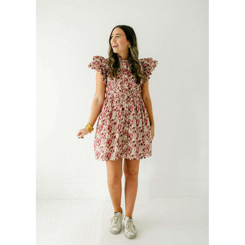 Jade Melody Tam Flower Palette Dress